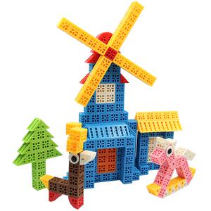立体方块颗粒6岁左右拼插玩具