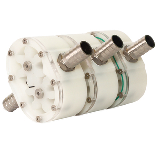 粘稠液体塑料齿轮泵头食品用洗洁精胶芝麻酱蜂蜜小型灌装机输送泵