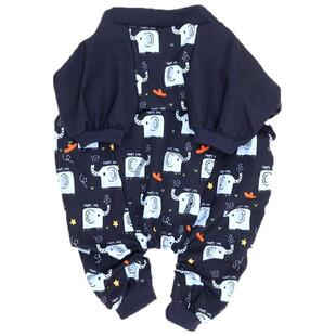 宠物狗狗衣服四脚防尘裤柯基肚兜全包防水四脚衣遛狗腿套外出雨衣