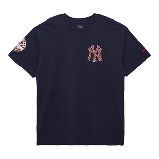 NEW ERA纽亦华MLB短袖T恤男女简约NY运动街头潮流NE