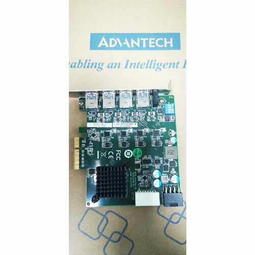 研华PCIE-1154图象采集卡，4路高速USB3.0