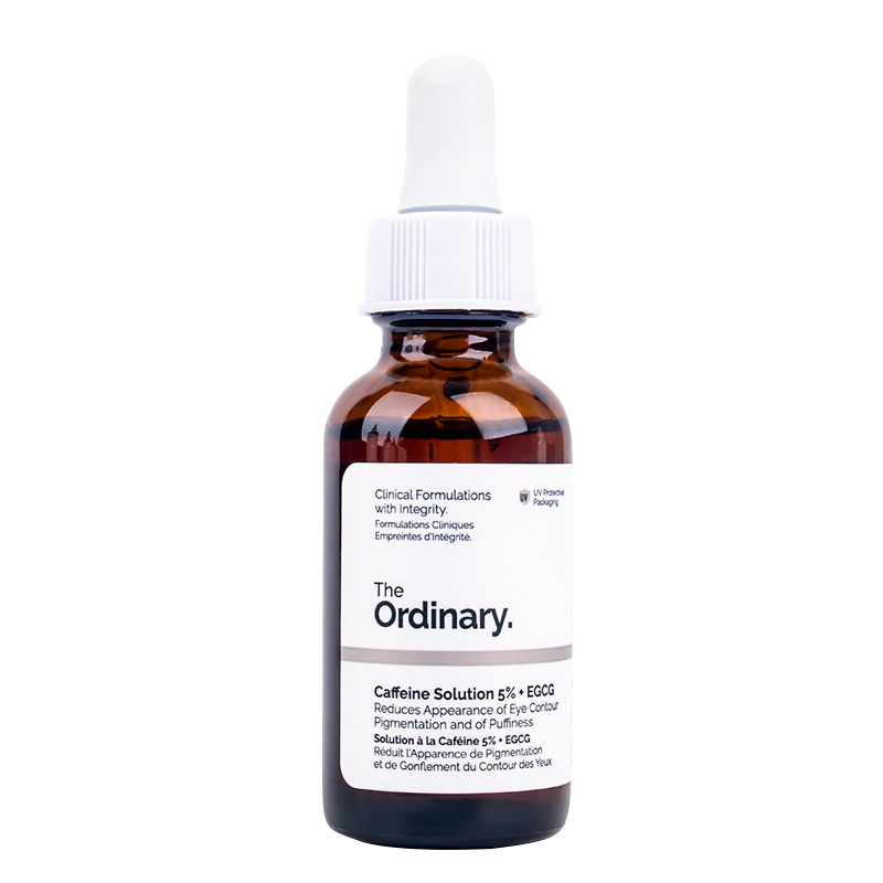 the ordinary5％咖啡因眼部精华淡化黑眼圈眼袋细纹去消浮肿眼霜