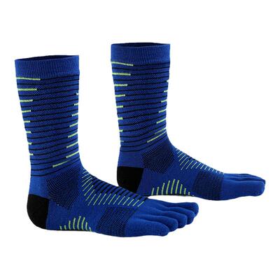 MEIKAN高筒速干外压缩五指袜