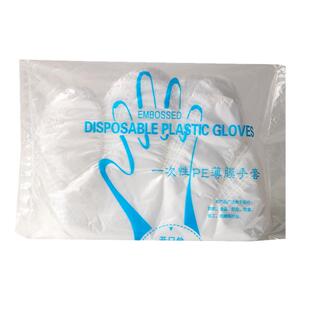 一次性染发食品餐饮烧烤龙虾烘焙家用清洁透明加厚PE薄膜手套厨房