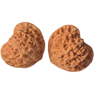 文玩核桃小尺寸宫灯一物一图白狮子蛤蟆头精品野生男女士手盘把件