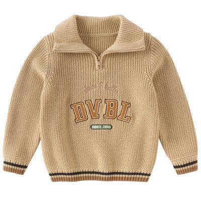 戴维贝拉男童毛衣套头衫秋季休闲