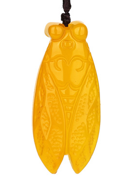 妙韵男女玉髓玛瑙蝉知了吊坠饰品