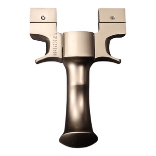 大牛王合金弹弓9025夹片快压弹弓重型威力弹弓扁皮筋弓