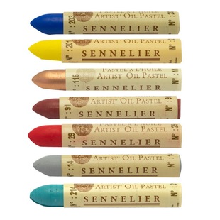 法国SENNELIER申内利尔油画棒 油性粉彩 120色 5ml36ml 单支