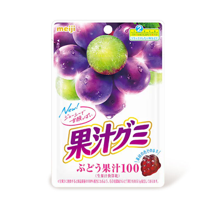 明治日本进口果汁软糖糖