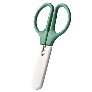 晨光儿童剪刀安全手工幼儿园专用迷你小剪子宝宝小学生简单波浪花边锯齿玩具圆头可爱玩具剪纸刀不伤带保护套