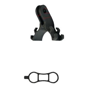 自行车号码牌支架公路车死飞山地车车队比赛车牌圆管坐杆固定支架