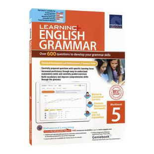 SAP 新加坡小学英语语法练习册 Learning English Grammar Workbook 5 五年级 语法专项训练 学习系列 基础巩固 英文原版进口教辅