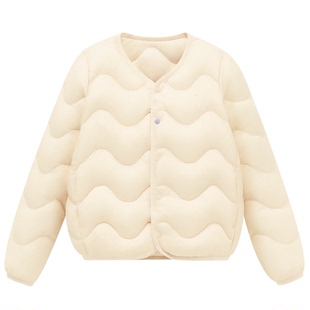 【鹅绒】英氏轻薄羽绒服2025秋冬男女童校服内搭神器儿童内胆保暖