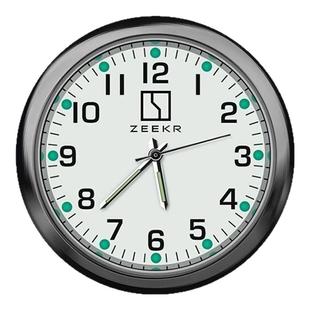 车载时钟夜光表汽车石英表摆件中控车用电子小钟表装饰车内随意贴