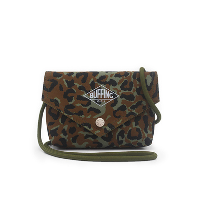 BUFFING「信封包」迷彩豹纹小包