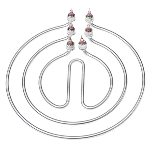 煮面炉桶汤面锅加热管卤水桶圆形发热棒电热管220V 380V 9KW 12KW