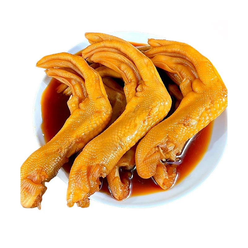 广西柏项稞泡鸭爪零食宵夜奶茶店