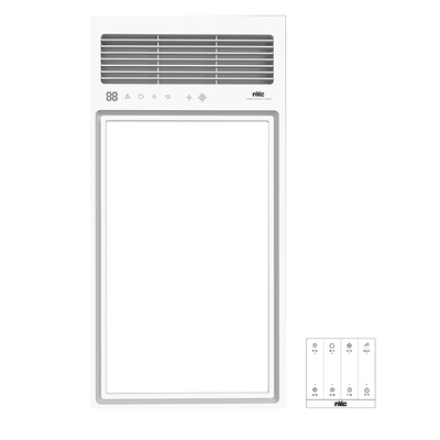 雷士照明风暖双电机浴霸排气扇照明一体暖风机浴室卫生间集成吊顶