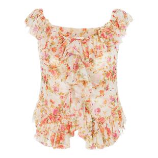 TACH CLOTHING 春季新款女士碎花时尚甜美吊带背心银泰百货