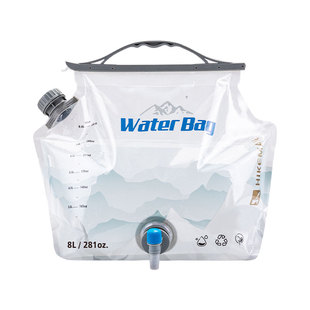 憨客户外水袋露营便携式大容量水龙头折叠储水袋加厚饮水袋装备