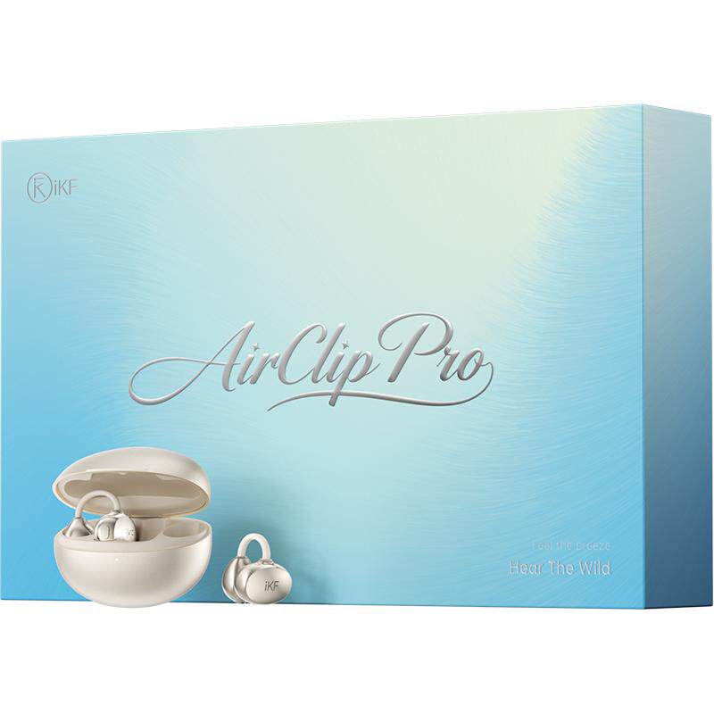 【旷野礼盒】iKF AirClip Pro蓝牙耳机耳夹式七夕情人节送礼物