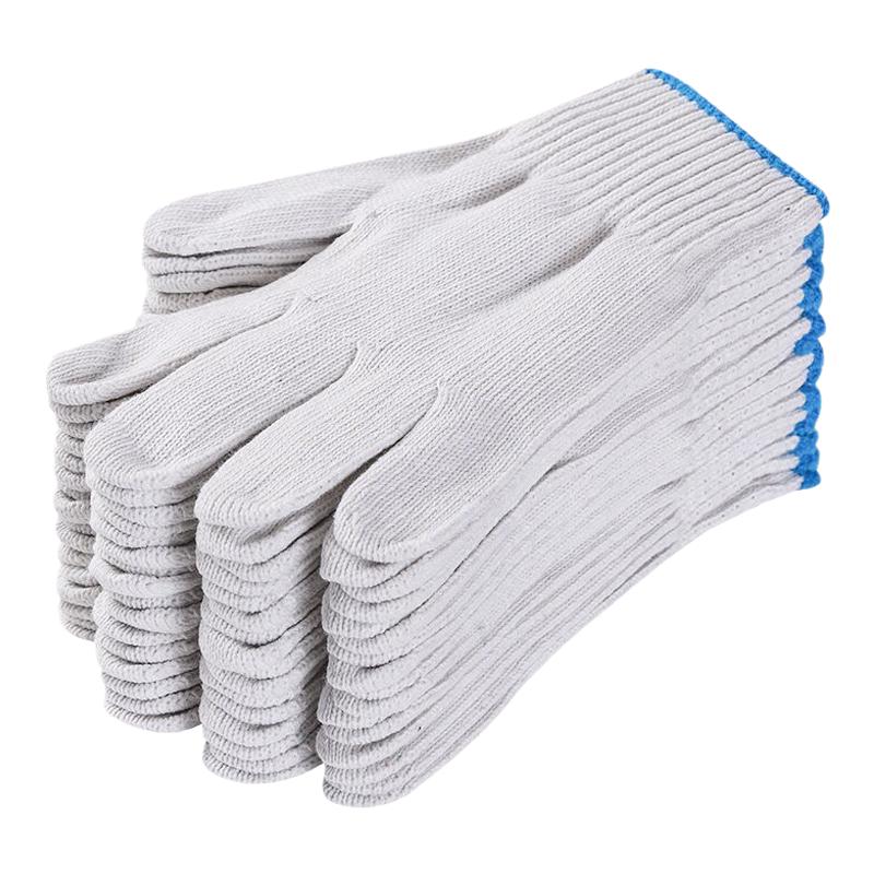 棉线手套劳保耐磨加厚劳动防护