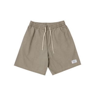 碳磨珠地棉嘿马七作美式复古夏季男款重磅高密水洗伐木工装短裤潮