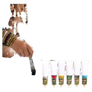 台湾雄狮6色套装水性版画颜料油墨版画油墨颜料版画颜料拓印材料版画家油墨可水洗水性刻板版画大支装 230ml