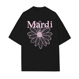 MARDI小雏菊高质量短袖韩版大码女装高级感t恤中袖明星同款ins潮