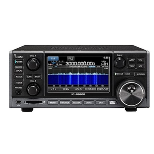ICOM 艾可慕 IC-R8600 超宽频短波接收机 R8500升级款 10kHz-3GHz