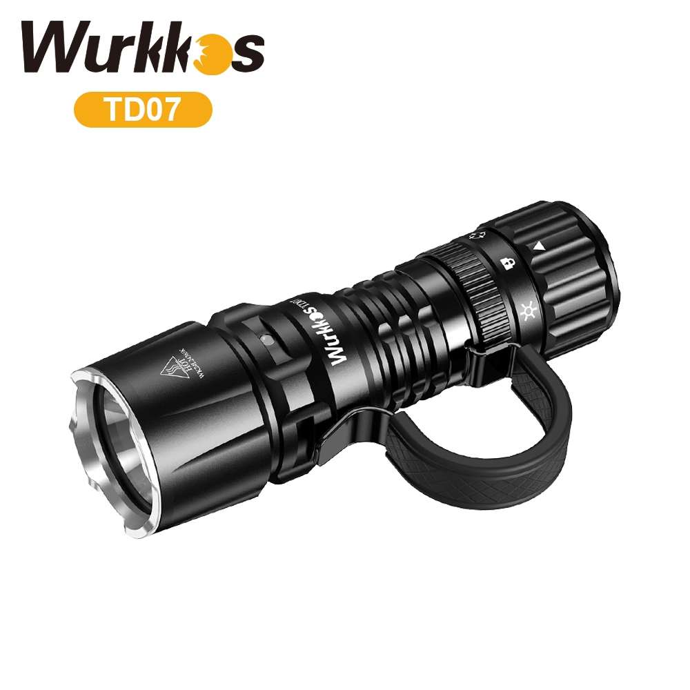 TD07迷你战术勤务手电1300lm可充电户外执勤便捷远射