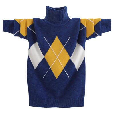 青少年毛衣保暖高领韩版打底