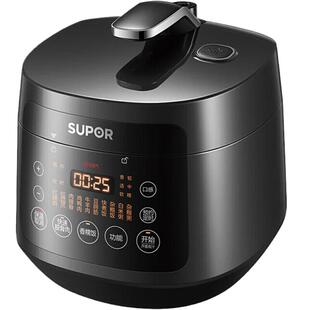 苏泊尔3L电压力锅小型不锈钢高压锅饭煲官方正品2-4人2025年新款