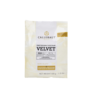 嘉利宝32%白巧克力币豆500g比利时纯可可脂蛋糕淋面甜品装饰烘焙