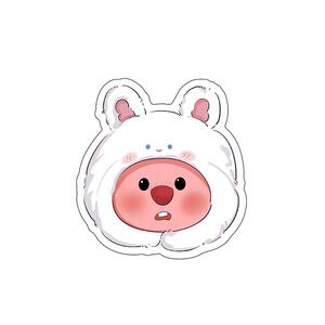 吉伊卡哇ins趣味Kitty三眼仔气囊支架小众简约伸缩折叠粘贴通用