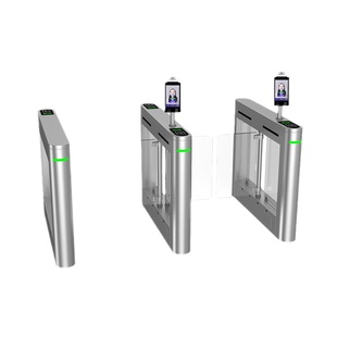 防撞摆闸人行通道闸无刷挡闸写字楼医院工地测温门禁人脸识别闸机