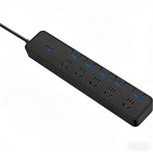 公牛插座厨房分控插排转换器多位多功能家用排插插线板插板接线板