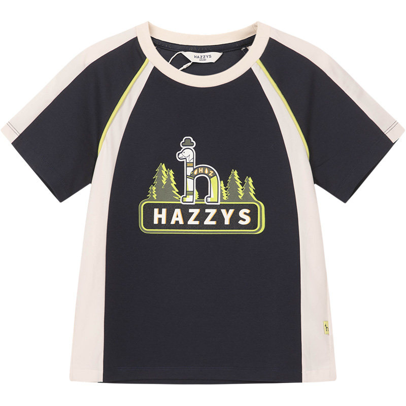 hazzys男童液氨舒适T恤