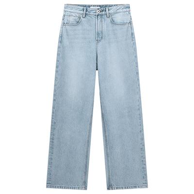 OCHIRLY欧时力纯棉直筒牛仔长裤