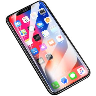 闪魔适用苹果X/XR/xsmax钢化膜iPhone7/8plus手机全屏7/8保护膜