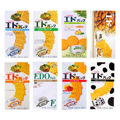 韩国进口edopack苏打饼干