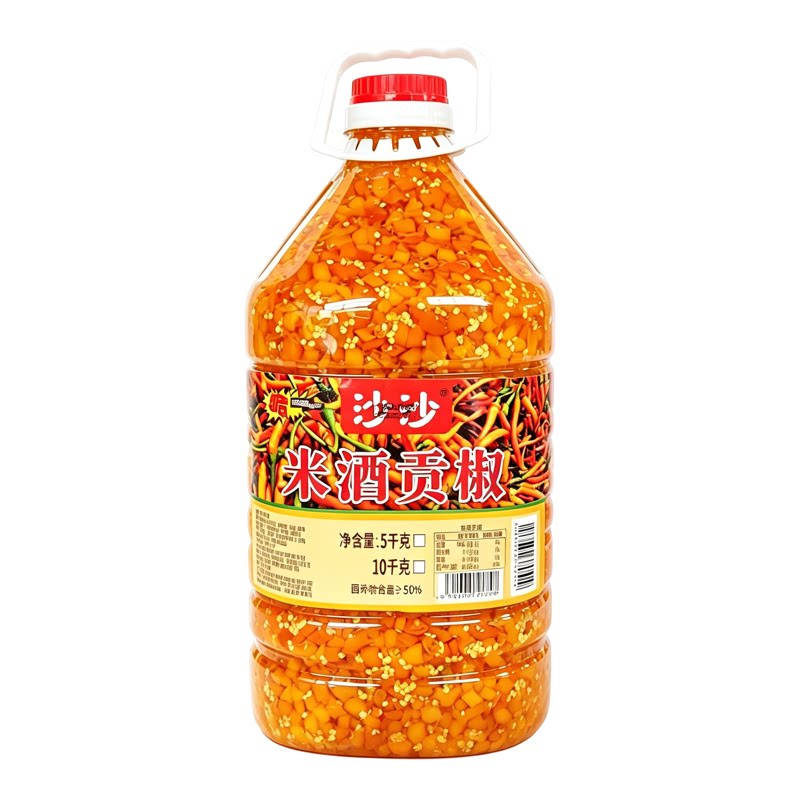 湖南特产米酒黄贡椒20斤