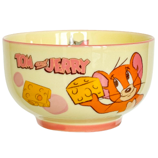 猫和老鼠米饭碗卡通家用新款陶瓷饭碗个人专用高颜值餐具吃饭碗