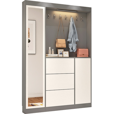 超薄鞋柜门厅柜玄关入户屏风隔断