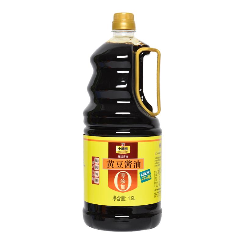 酱油十笏园零添加黄豆酿造酱油
