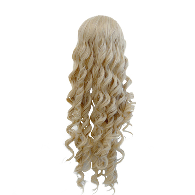 【泡面卷】80cm假发长卷发cos白金色罗马卷lolita假发全头套女ins