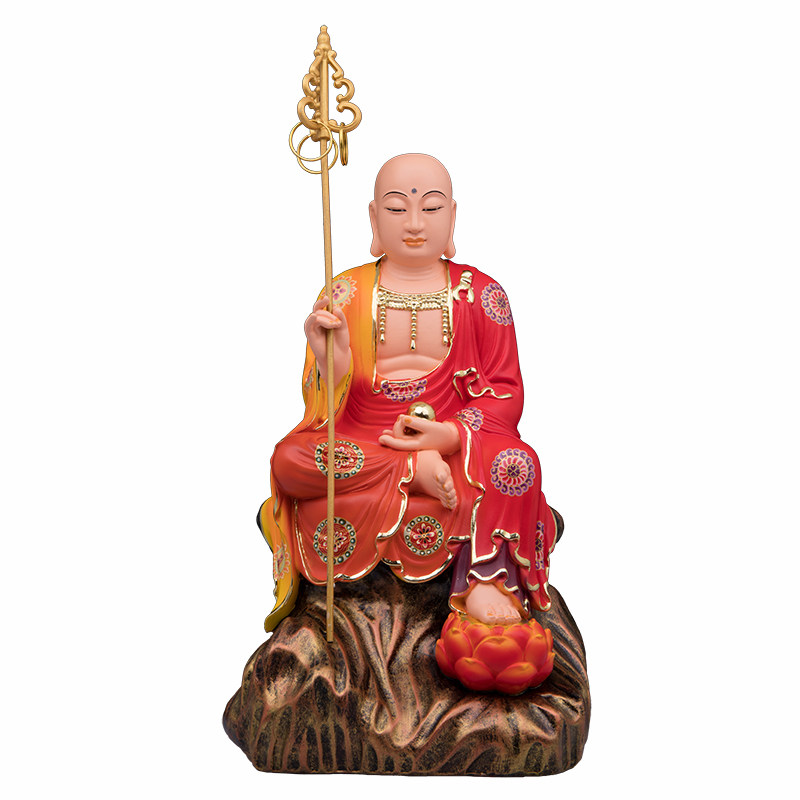康盛树脂供奉摆件中式地藏王菩萨