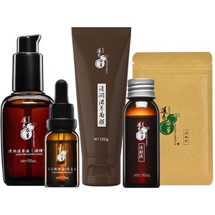 道易本草清肤四剑客套装祛痘面膜清洁紧致修护