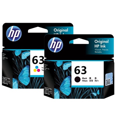 原装惠普63xl墨盒打印机